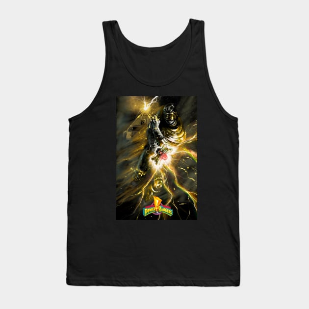 Gold Ranger trey of triforia By Anthony Darr Tank Top by Anthony Darr